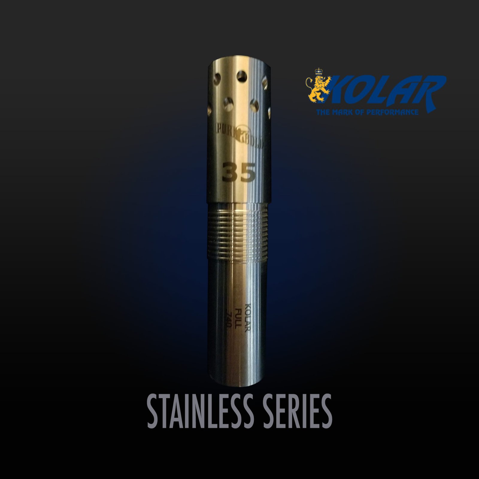 Pure Gold Stainless Series Extended Chokes - 12 GA - KOLAR