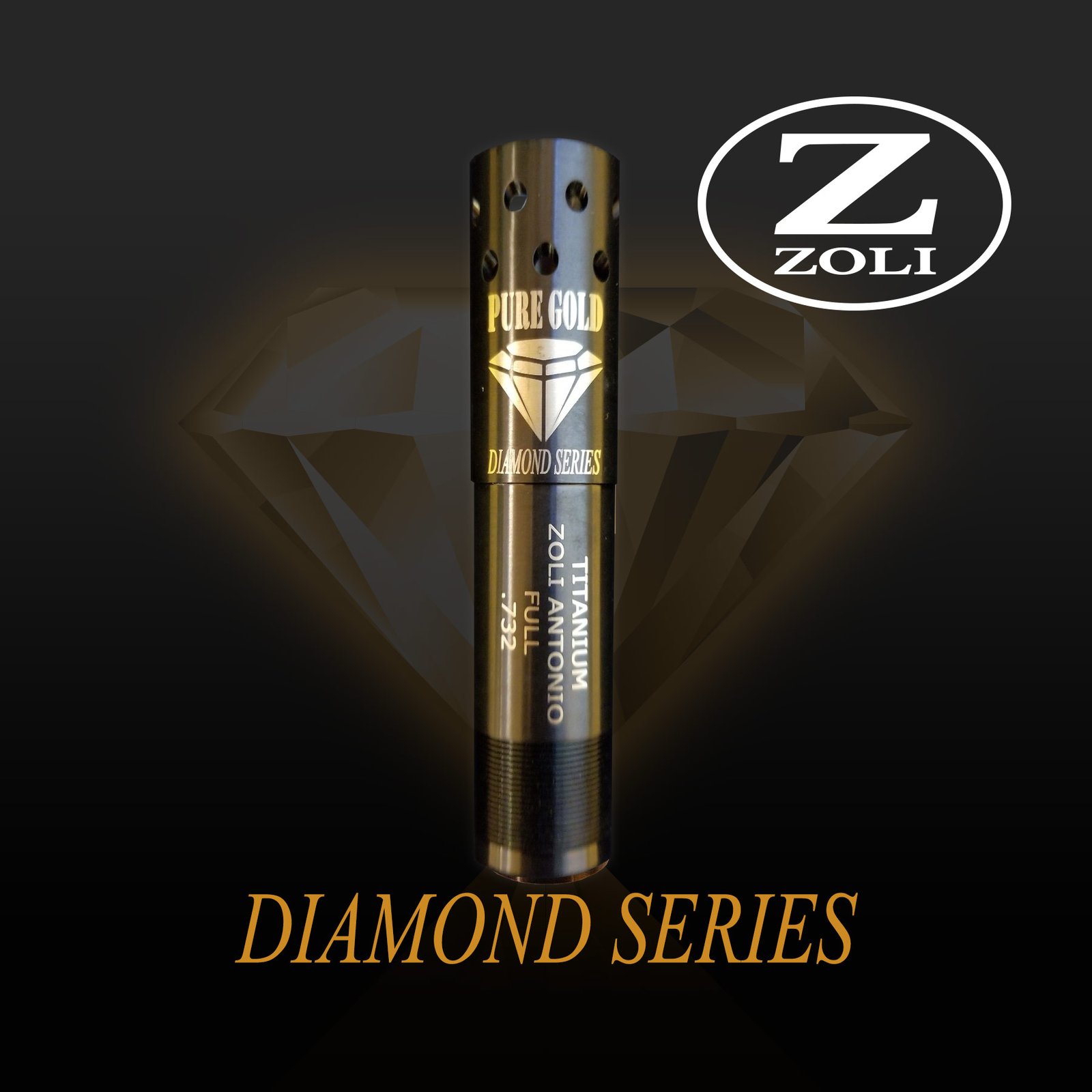 Pure Gold Diamond Series Titanium Extended Chokes – ZOLI – Pure
